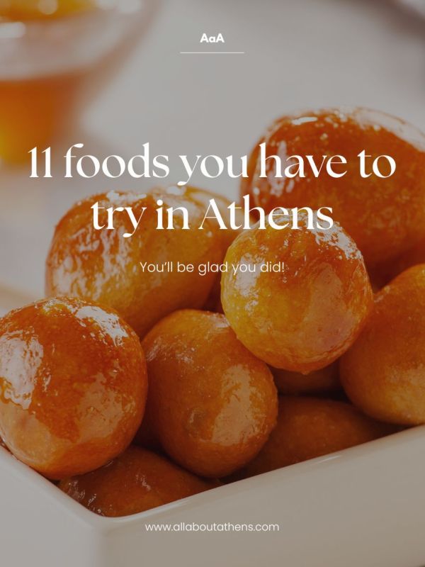 11 foods you should try in&nbsp;Athens