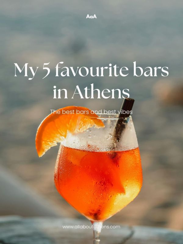 5 of my favourite bars in&nbsp;Athens